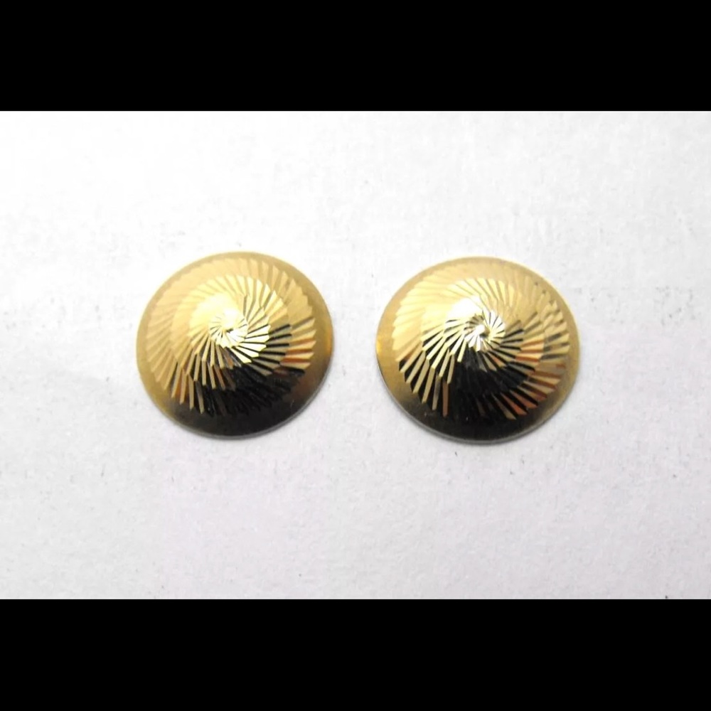 14k yellow gold earring